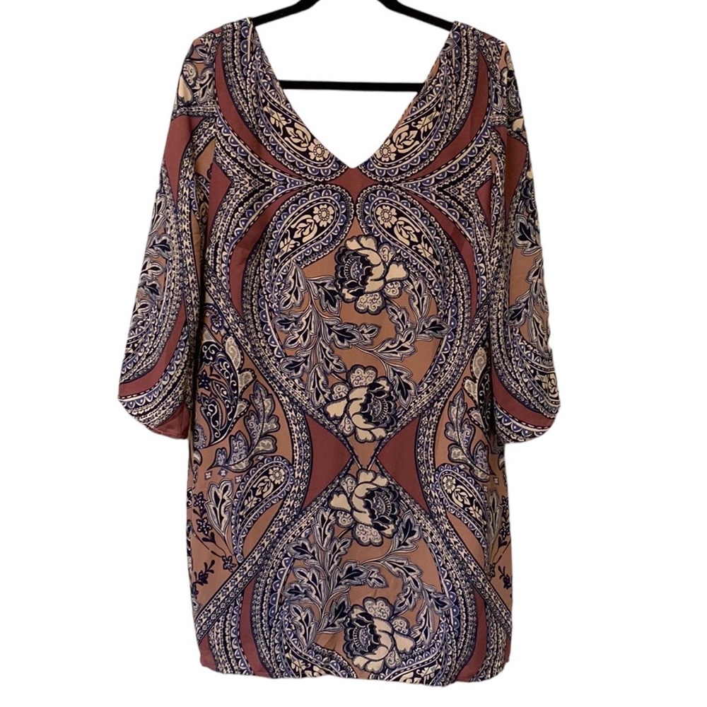 Pink Owl Shift Dress